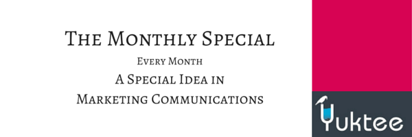 The Monthly Special on marketing communication